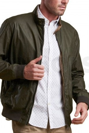 barbour james leather jacket