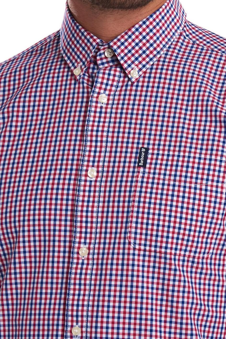 barbour gingham shirt