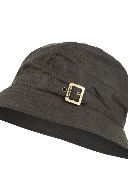 barbour trench hat