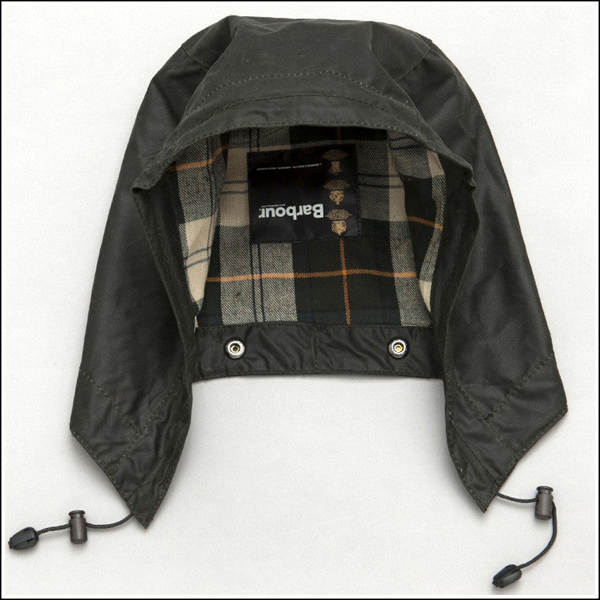 barbour jacket hood attachment