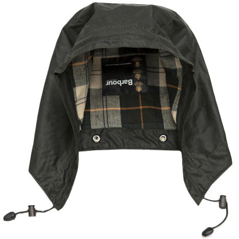 barbour jacket hood attachment