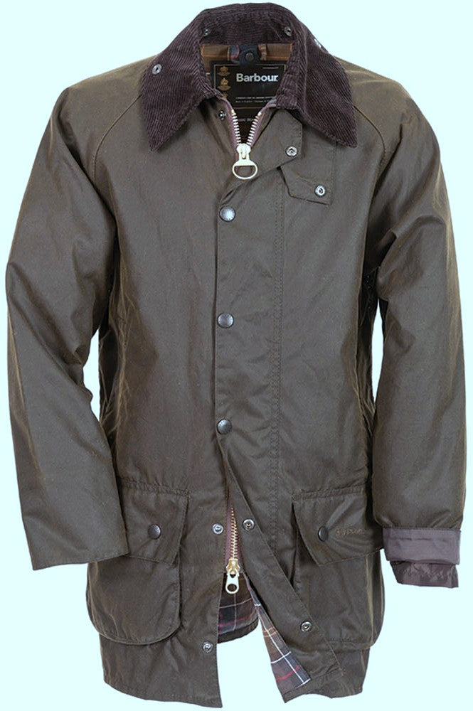 barbour wax olive jacket