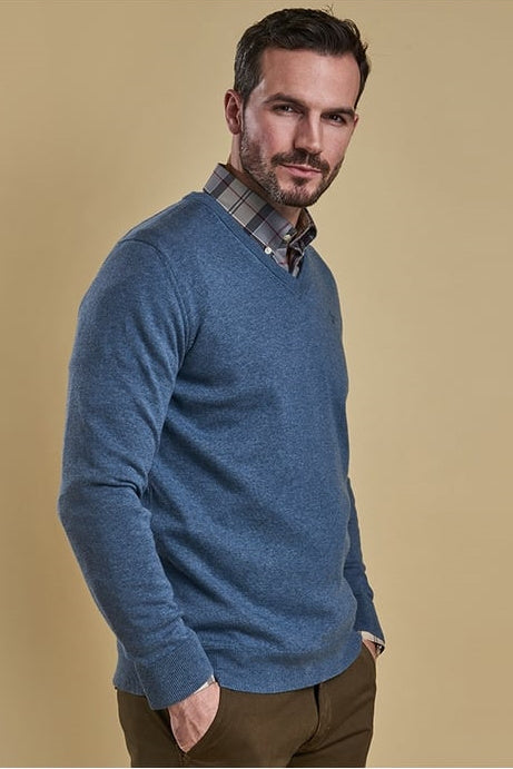 barbour v neck sweater