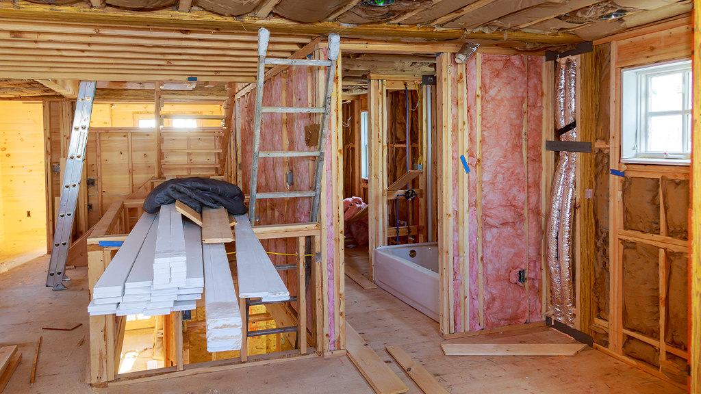 Batt Fiberglass Insulation Installation in Roslyn - Radiant