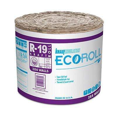 Johns Manville R-13 Poly Faced Fiberglass Insulation Roll 15 in. x