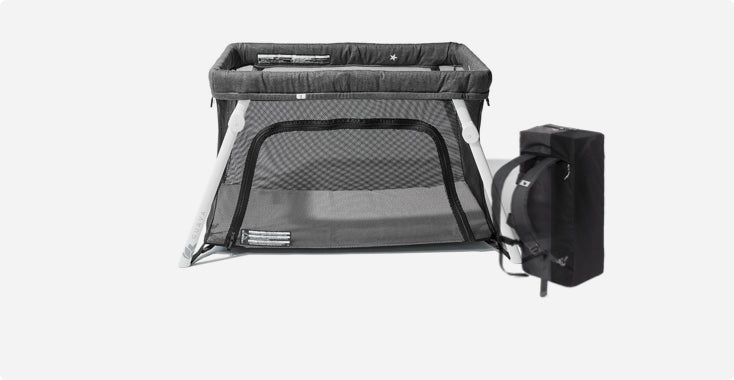 lotus travel crib carry on