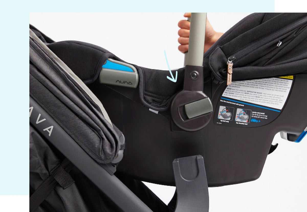 Installing the Nuna® Car Seat Adapter