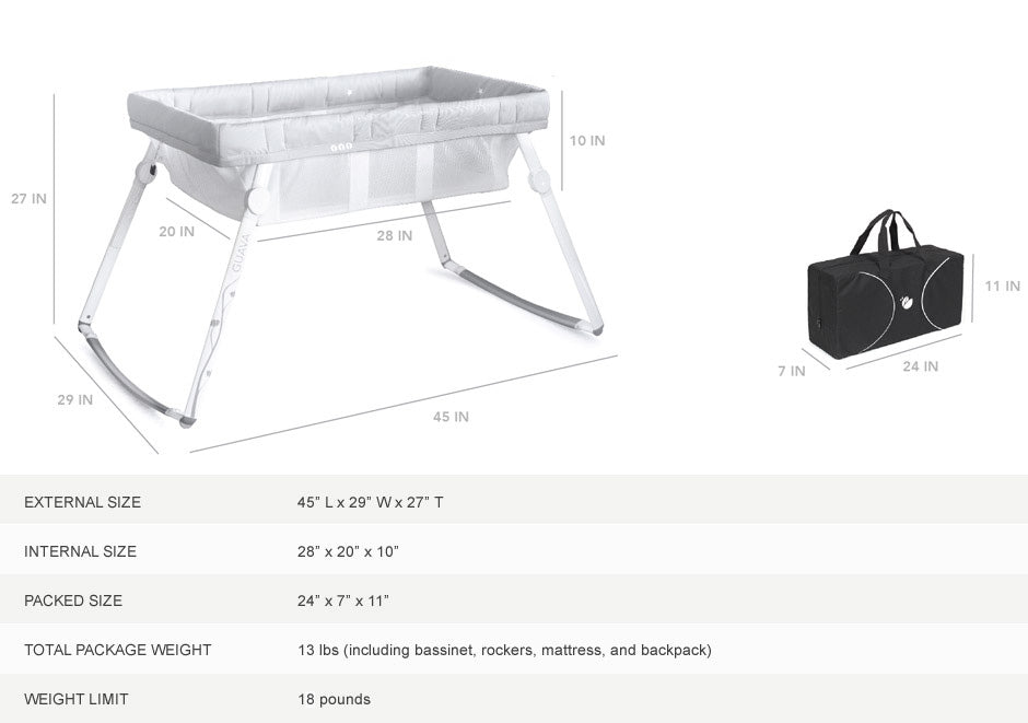 guava baby bassinet