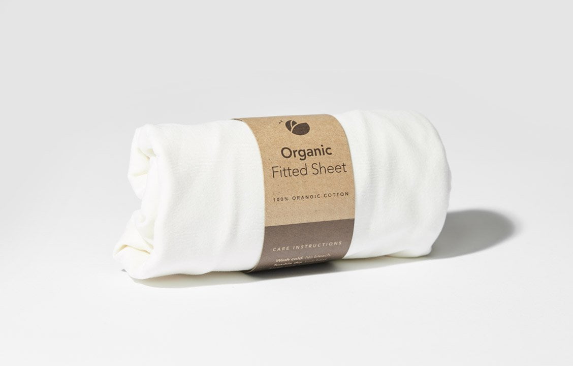 organic crib fitted sheet