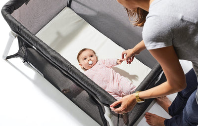 Baby Bassinet: Lotus Crib & Bassinet Kit, Convertible Travel Bassinet