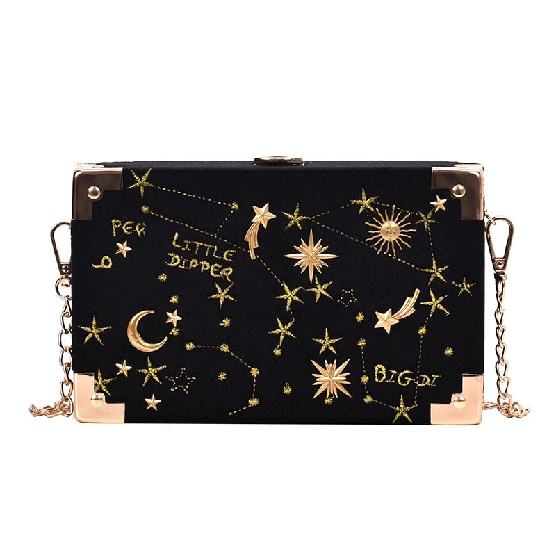 Velvet Star Constellation Crossbody Bag – PickyPaca