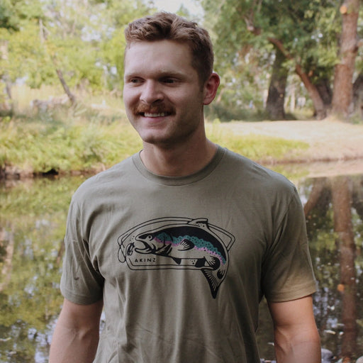 Yo Colorado Gone Fishin' Colorado Trout T-Shirt — Crafted in Colorado