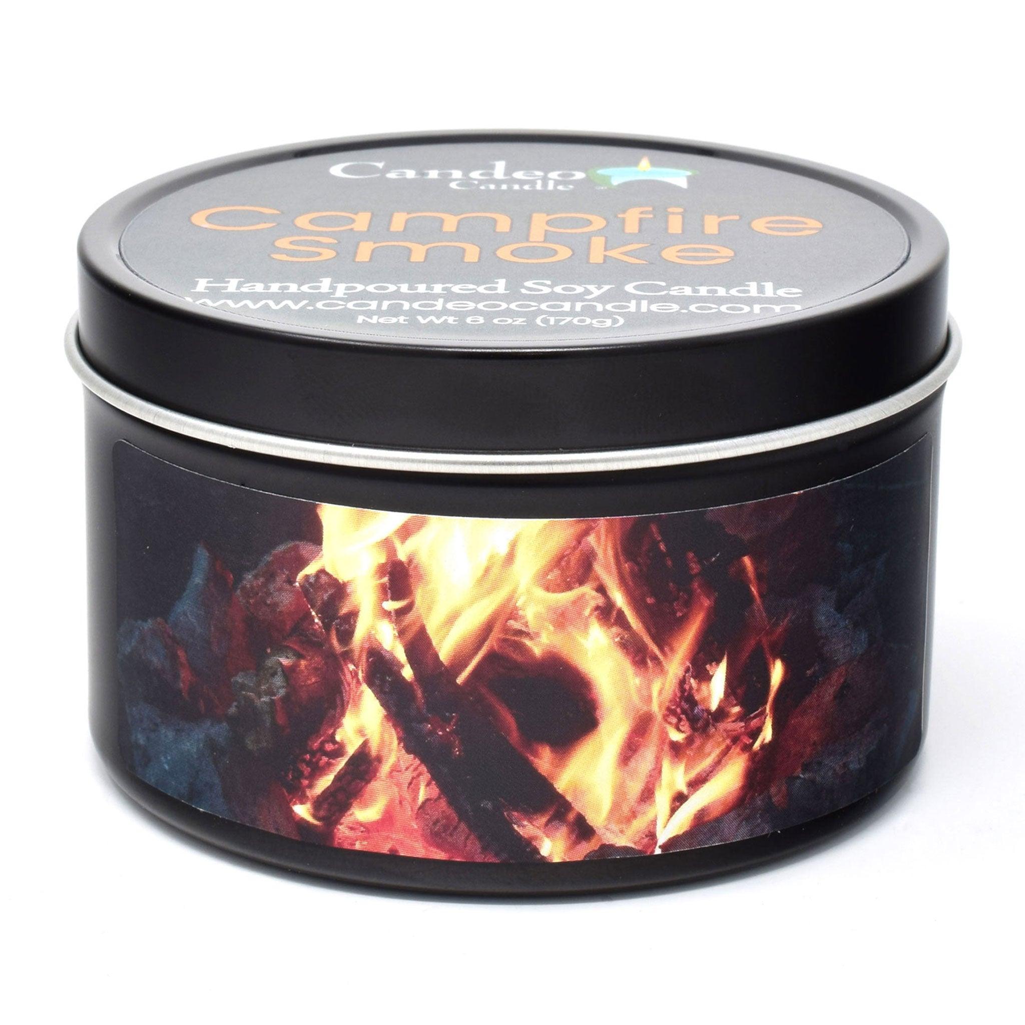 10pk 120hr/pack VANILLA CAMPFIRE SMOKE Triple Scented PURE SOY TEA