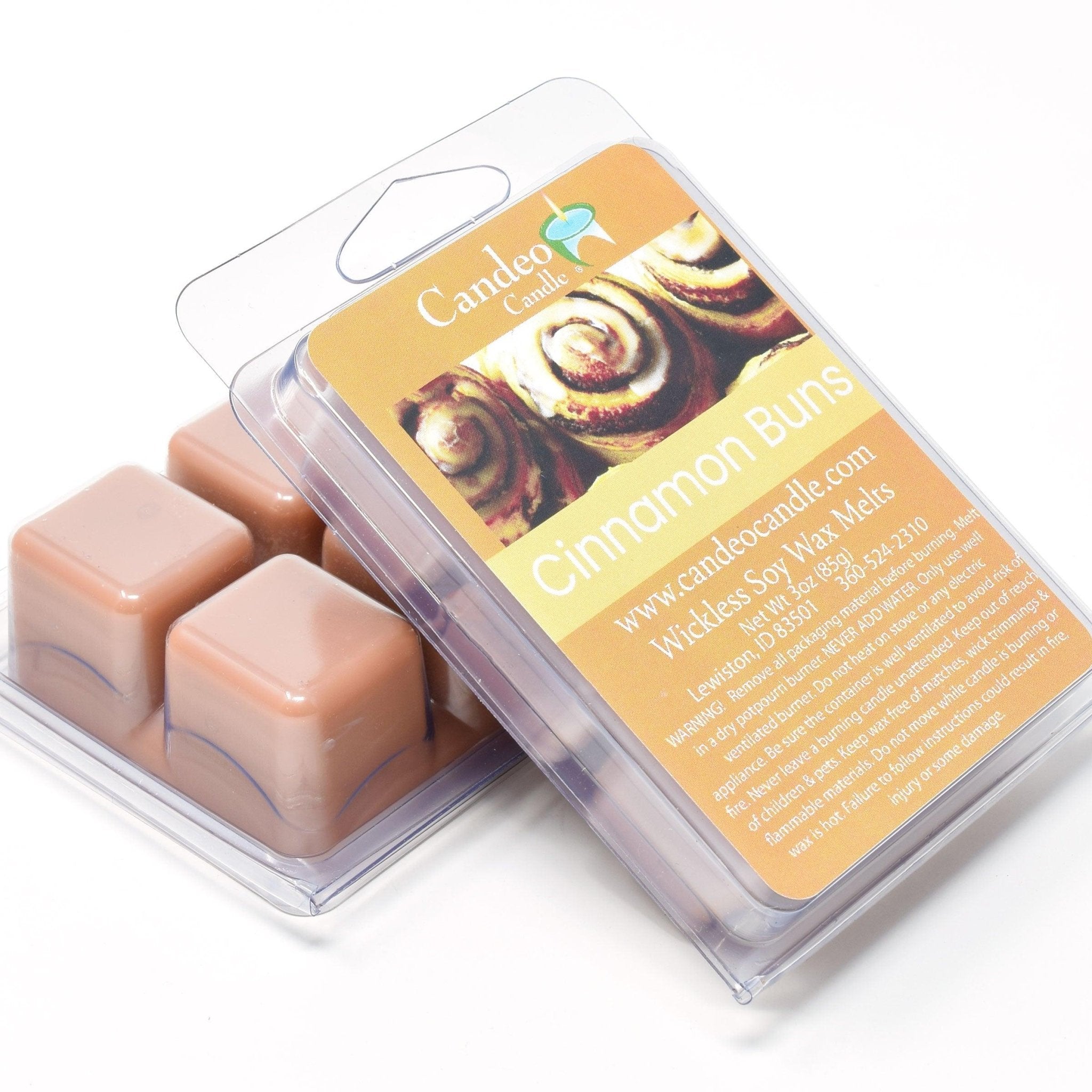 Cinnamon Vanilla, Soy Melt Cubes, 2-Pack