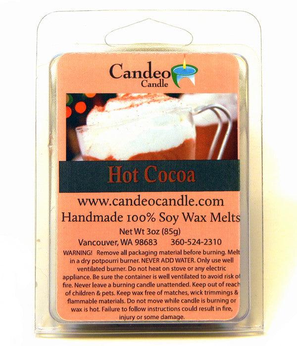 Hickory Smoked Bacon - Scented Wax Melts for Wax Warmers - Made with Soy  Wax - Handmade in The USA - 2 Pack Set of 6 Melt Cubes - Candeo Candle