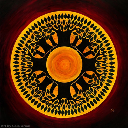 Her Journey Prints - Mandala and Spiral Art by Gaia Orion