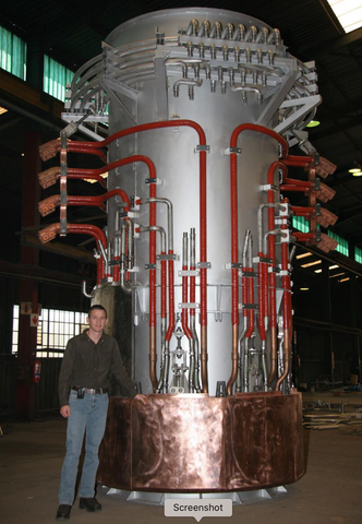 2005: 1,75m arc furnace lower electrode (3 granted international patents)