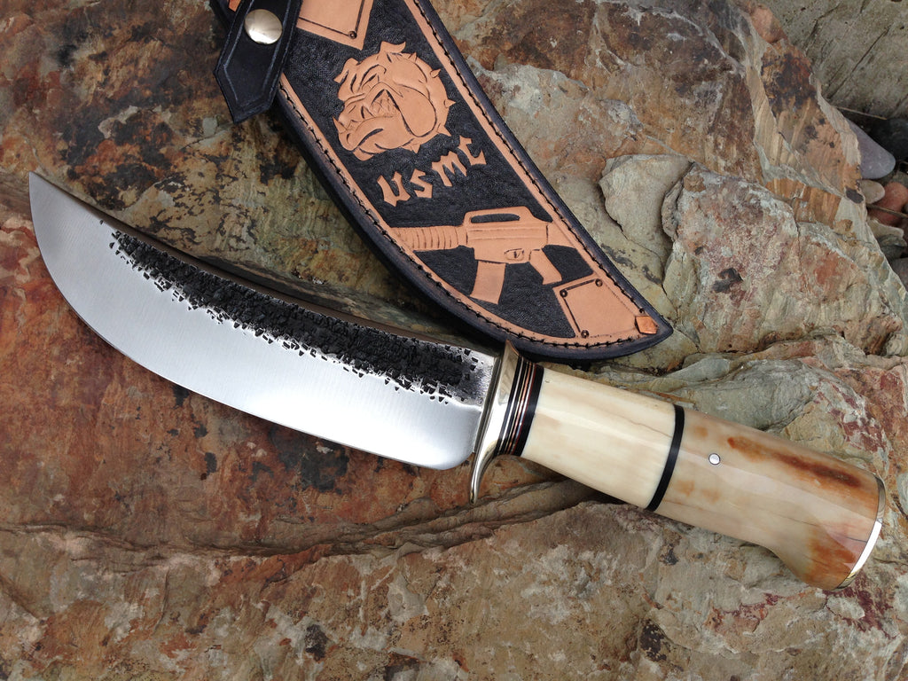 Behring Made | Treeman Knives Fossil Walrus Camp Knife