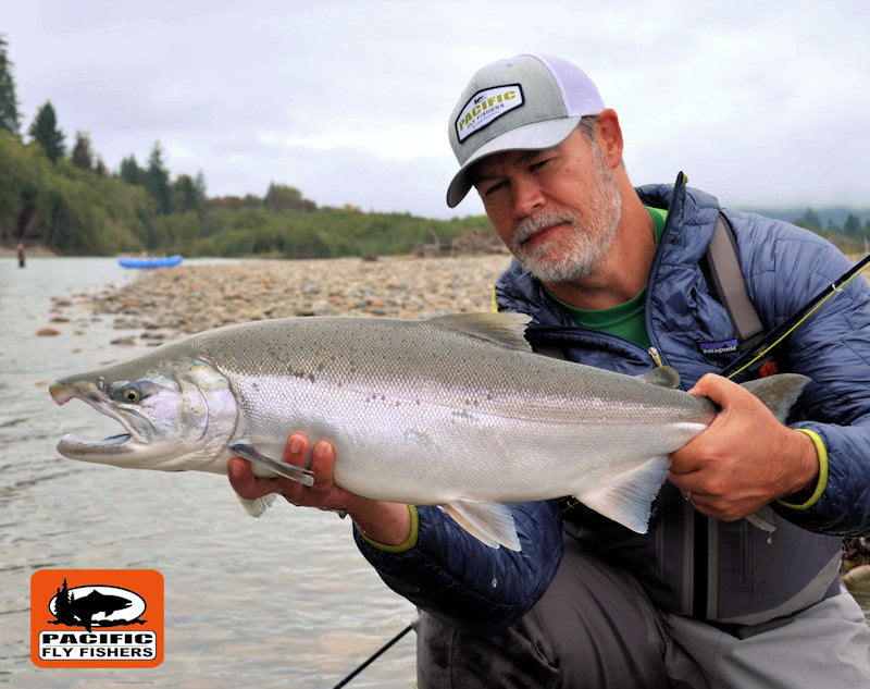 Skeena River Silver Salmon Fly Fishing