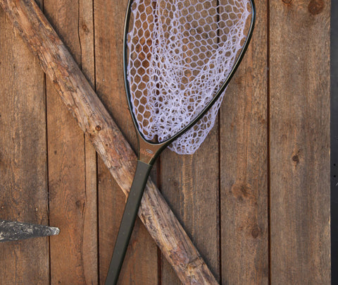 Fishpond Nomad Mid-Length Net Kescher, riverbed camo