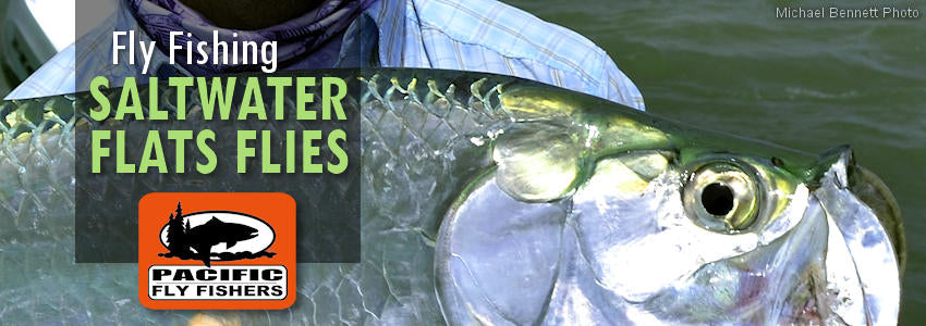 Fly fishing flies, saltwater flats bonefish tarpon permit