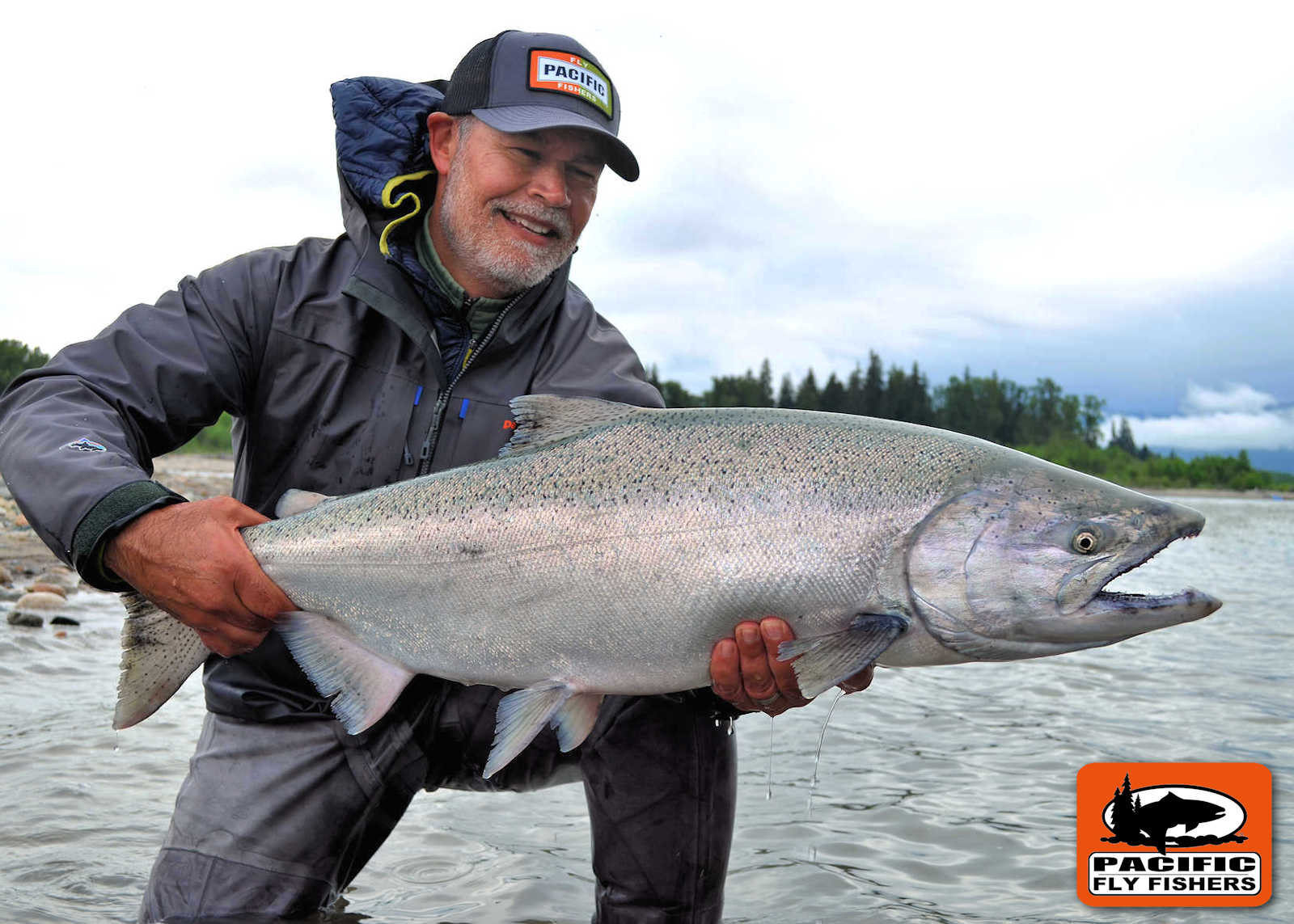 Michael Bennett - Pacific Fly Fishers - Kitimat King Salmon - Skeena River Lodge