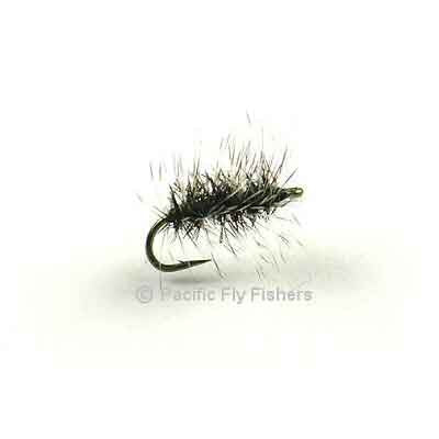 Black Gnat Fishing Fly Lure | Size 18 | Orvis
