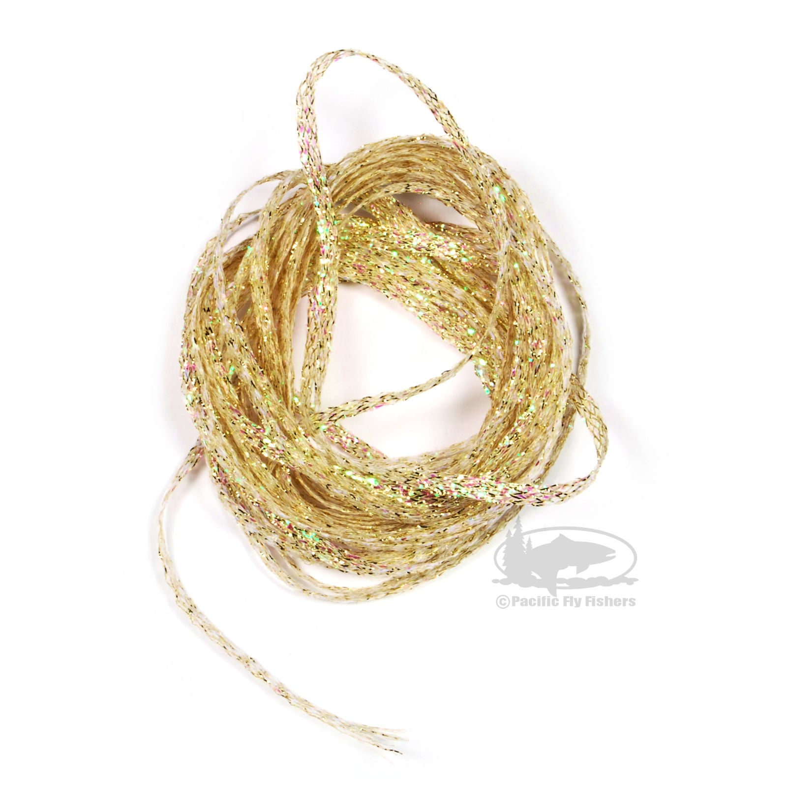 Hareline Dyed Pearl Diamond Braid – Sea-Run Fly & Tackle