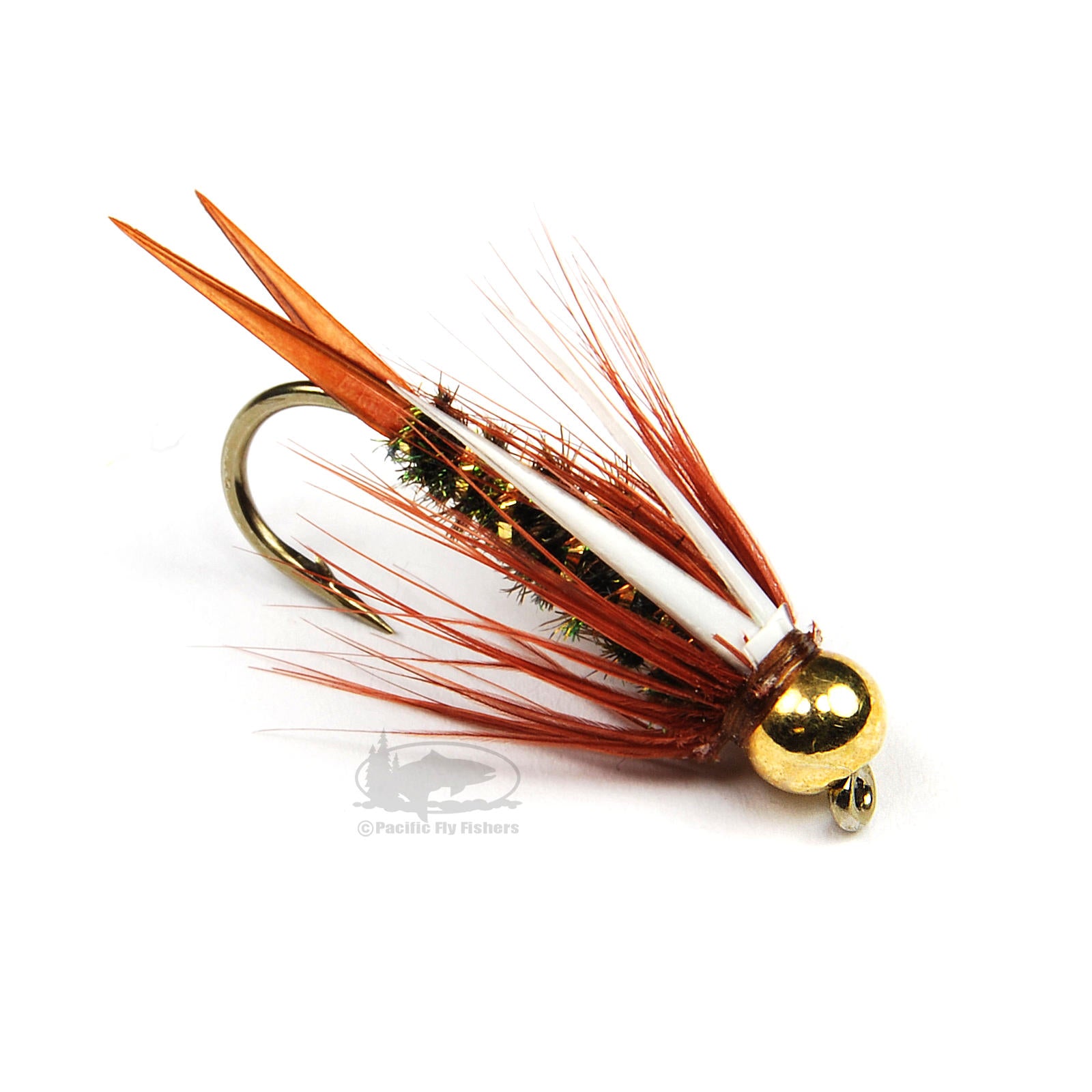 ReelFlies™ - Red Goddess Bead Head Nymph - RF-9104