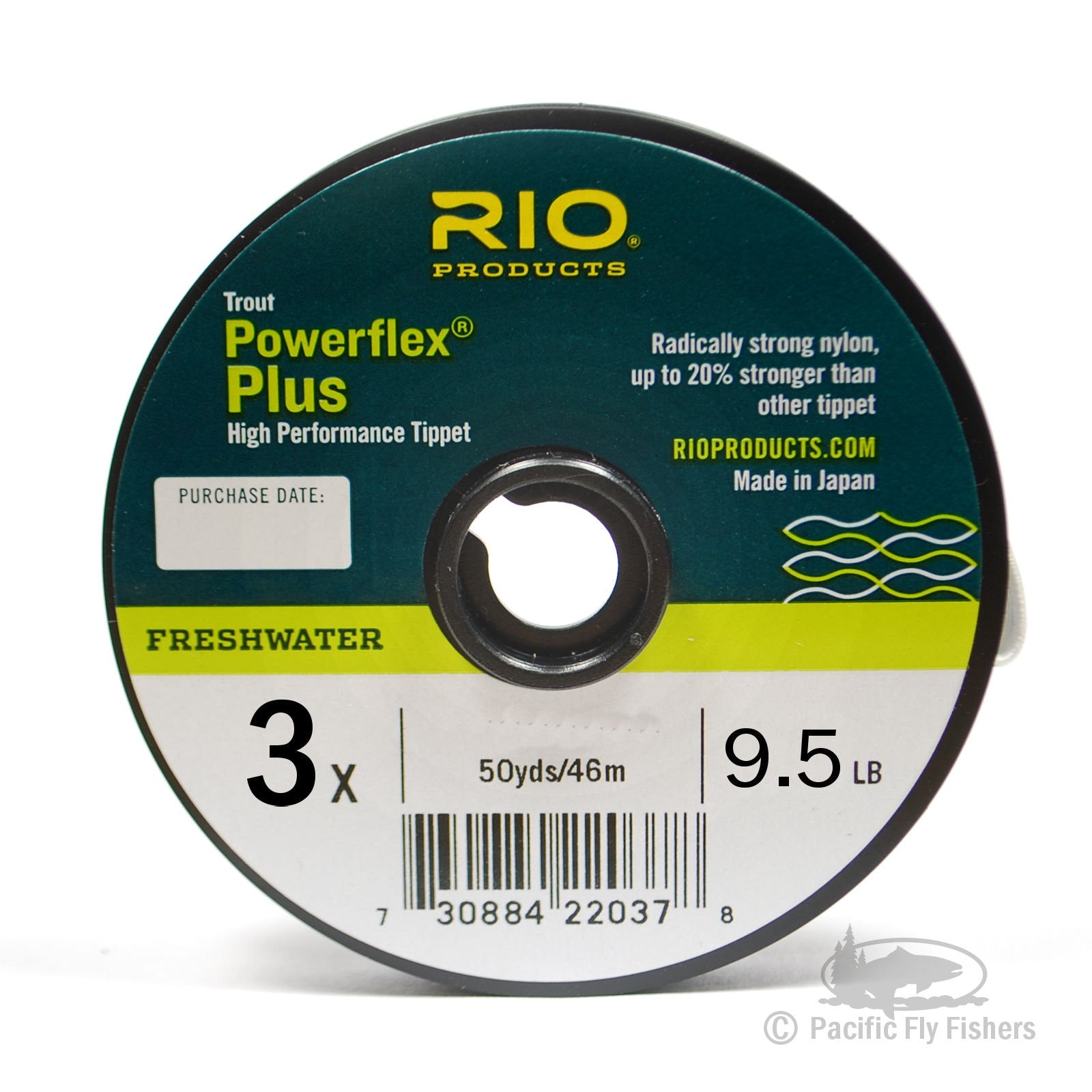 Rio Powerflex Plus Leader Single / 9ft / 3X