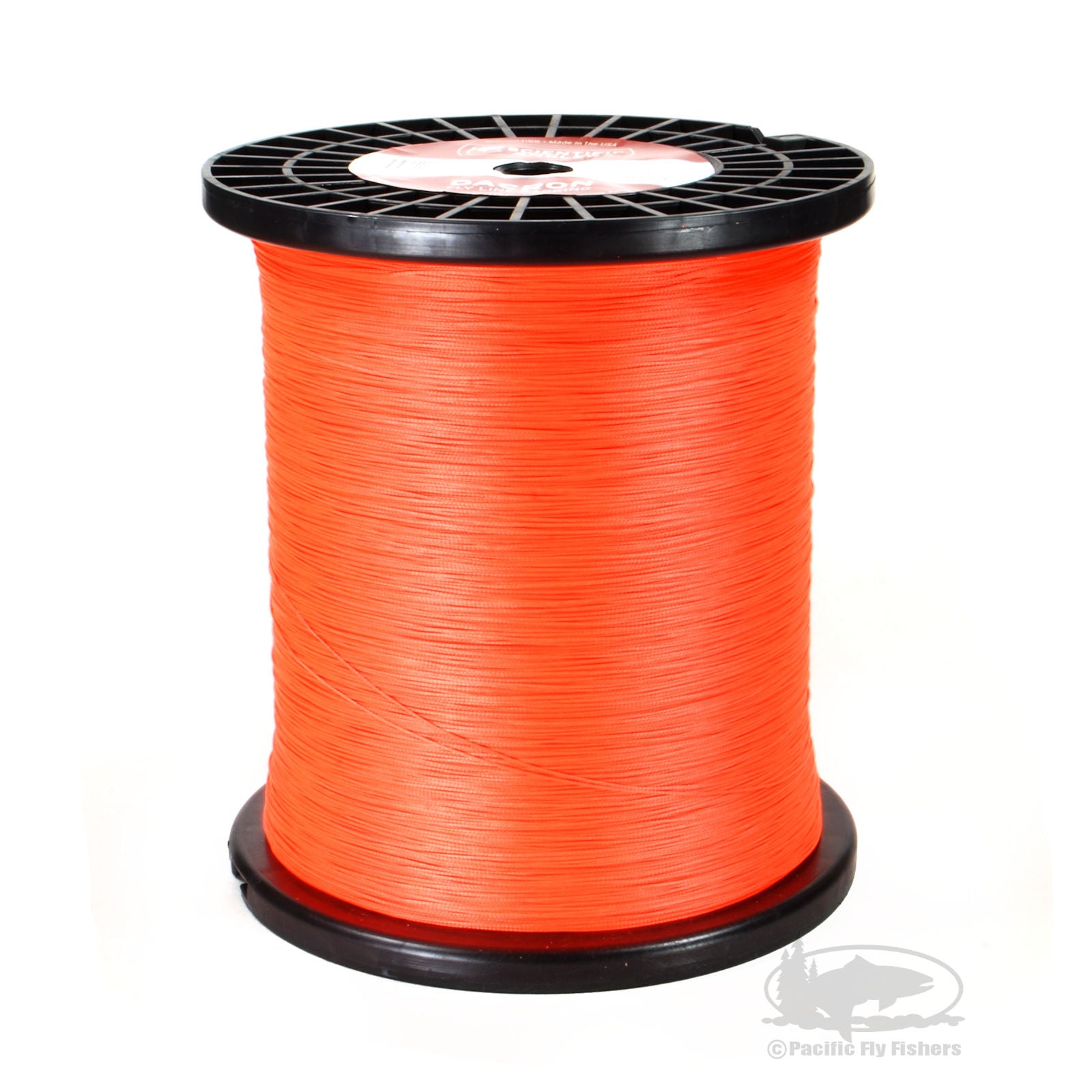 Fly Line Backing 20LB 30LB 100 Yds for Trout Fishing (Orange White  Fluorescent Yellow)-2PCS