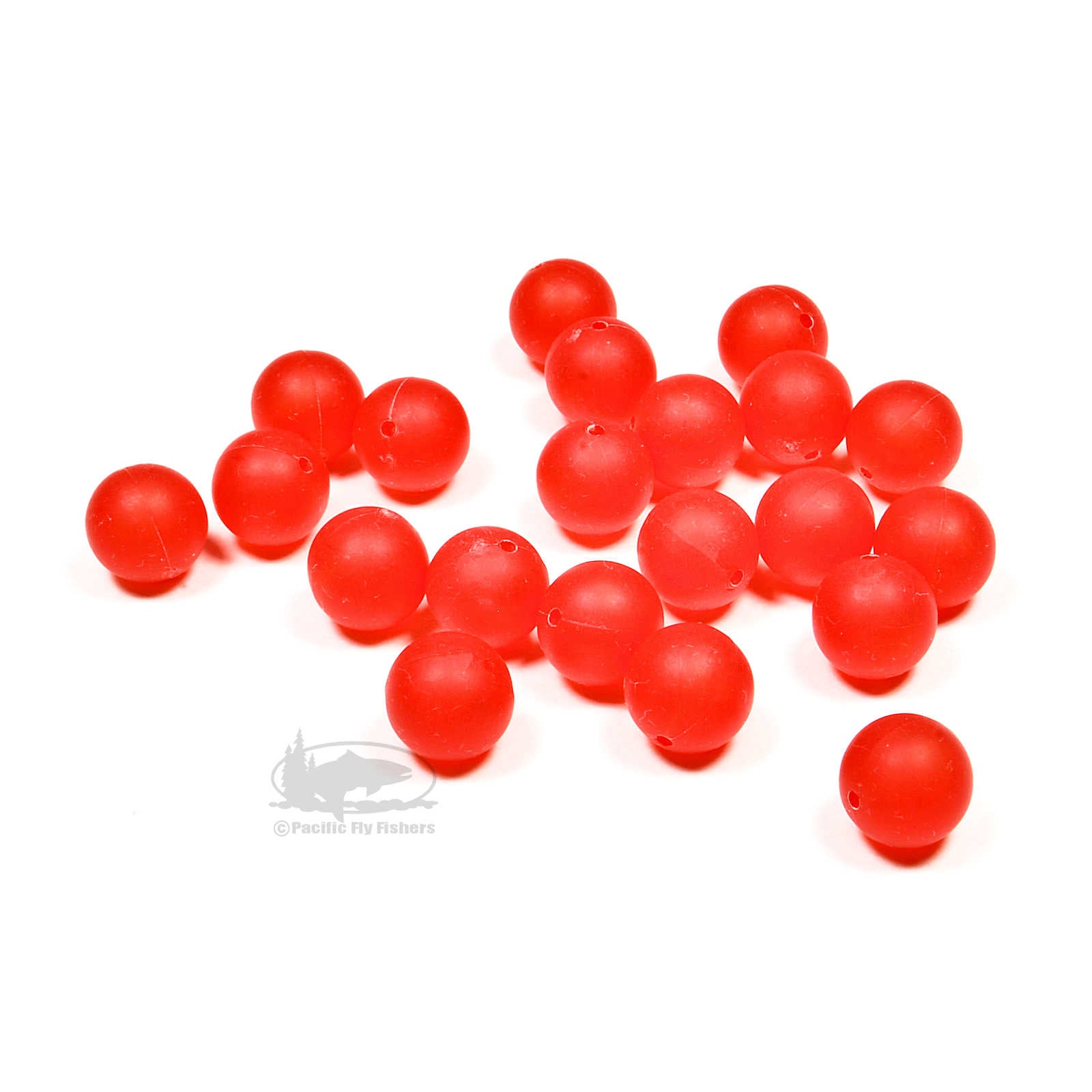 30PCS Fishing Beads - Round EVA Floating Ball 12mm - Great Water Fishing-  Suitable for Fishing Line Hook Red 