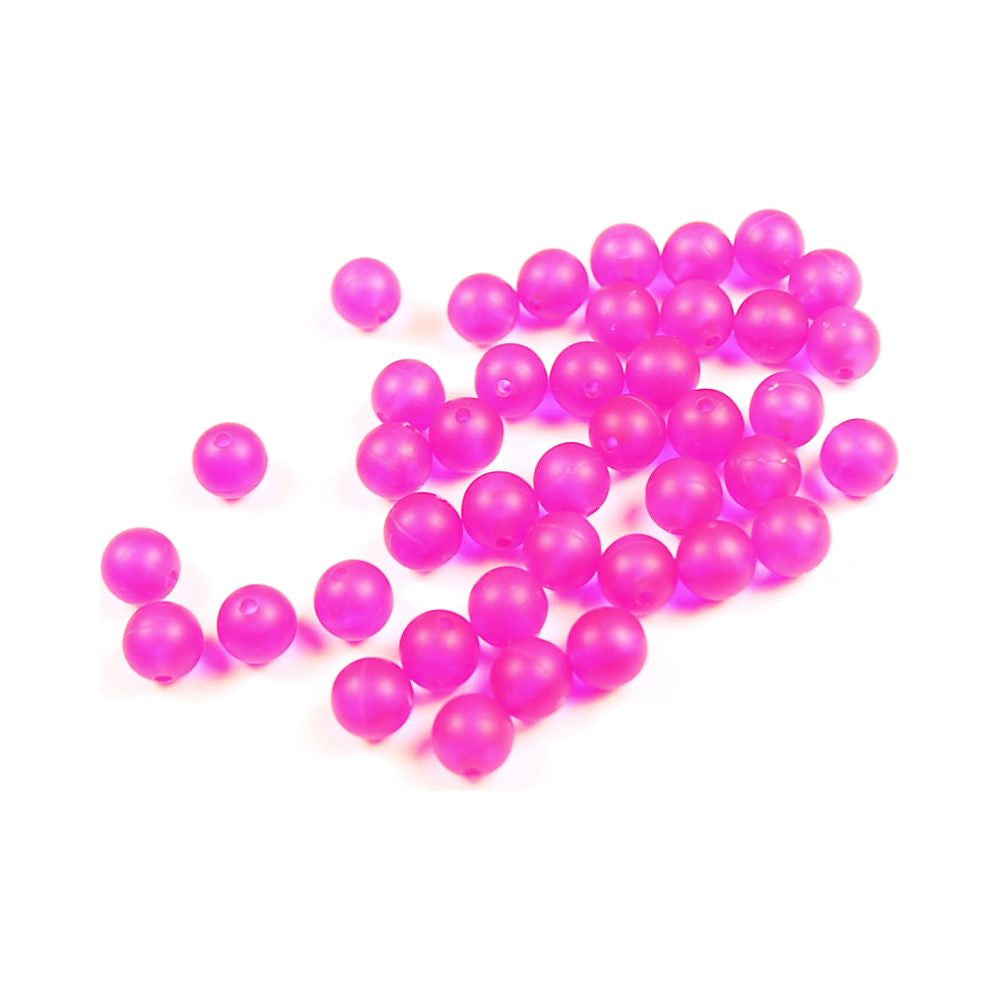 Fishing Beads Artificial Round Float Fishing Eggs for Steelhead Salmon  Trout New Frosty Orange 12mm 10pcs 