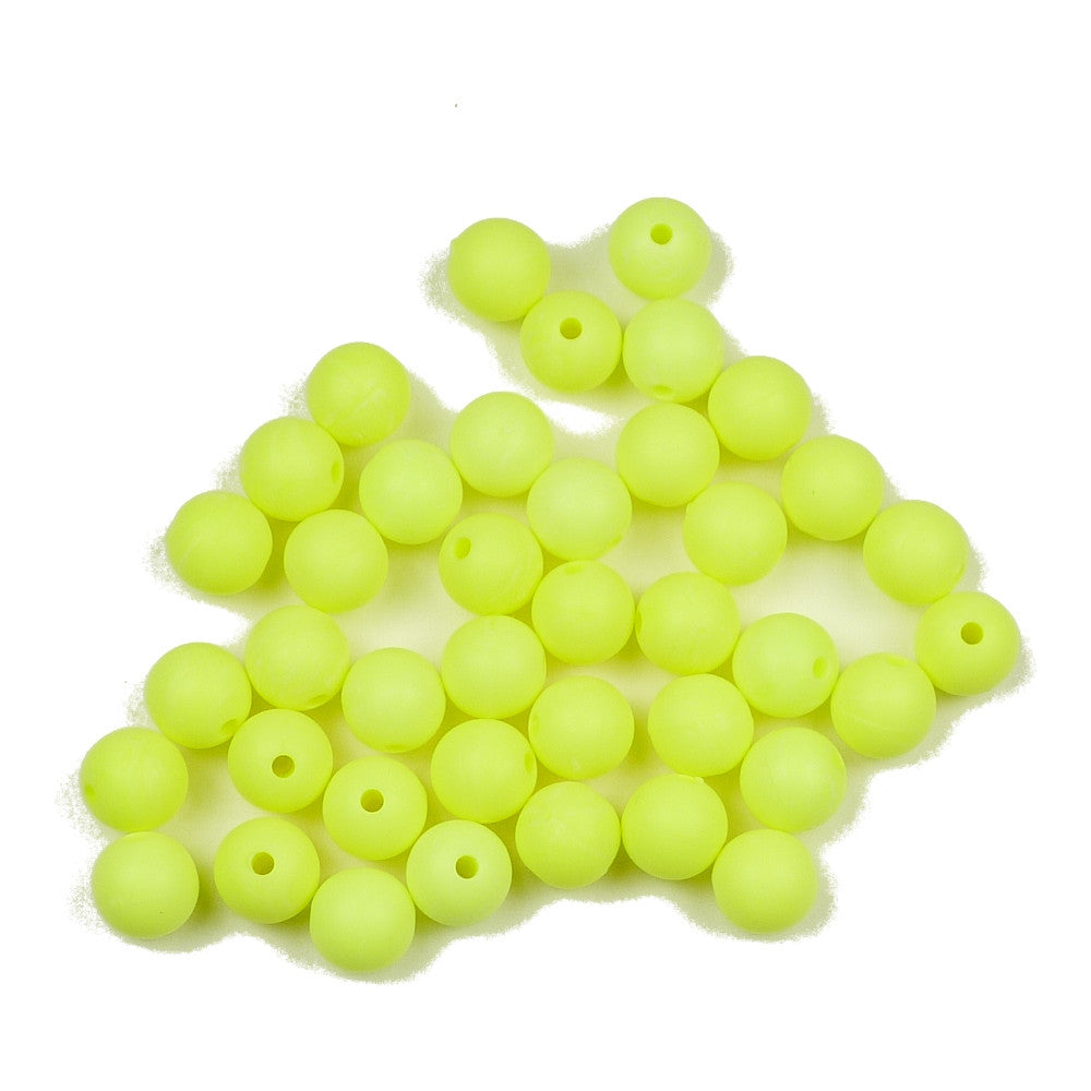 UV Fly Fishing Premium Trout/Salmon/Steelhead Beads 8mm 35Ct yellow milky  cheese