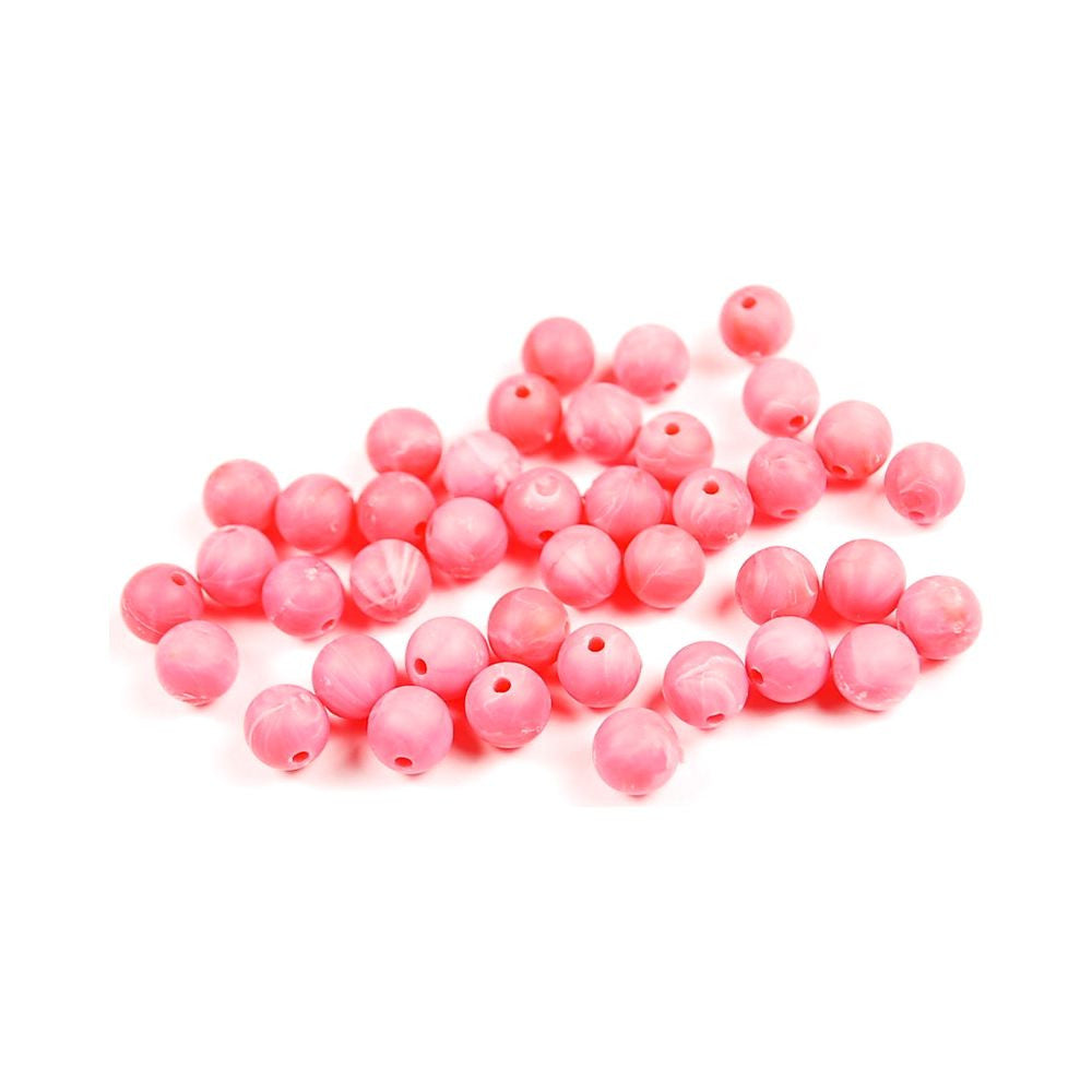 Pink Passion Roe UV - Glass Steelhead & Trout Egg Beads