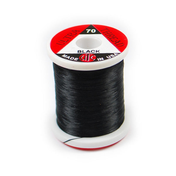 Hends Ultra Fine Threads – Black - CMF Fly Hends Ultra Fine Threads - Black