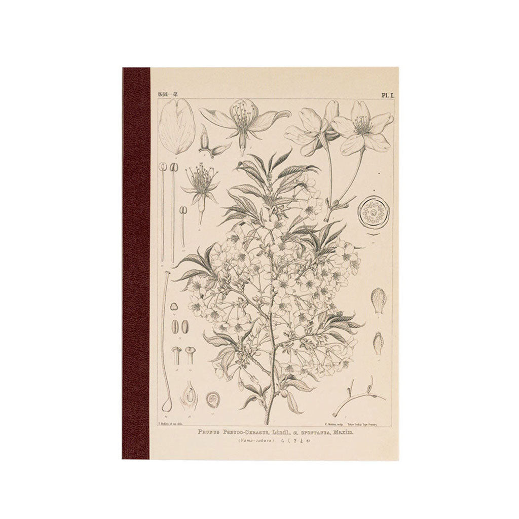 Hobonichi Grid Notebook (A5) Yamazakura