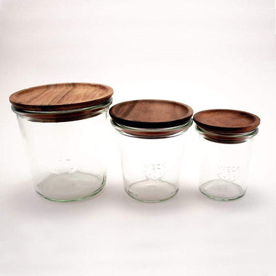 Wooden Lids for Weck Glass Jars | Boston General Store