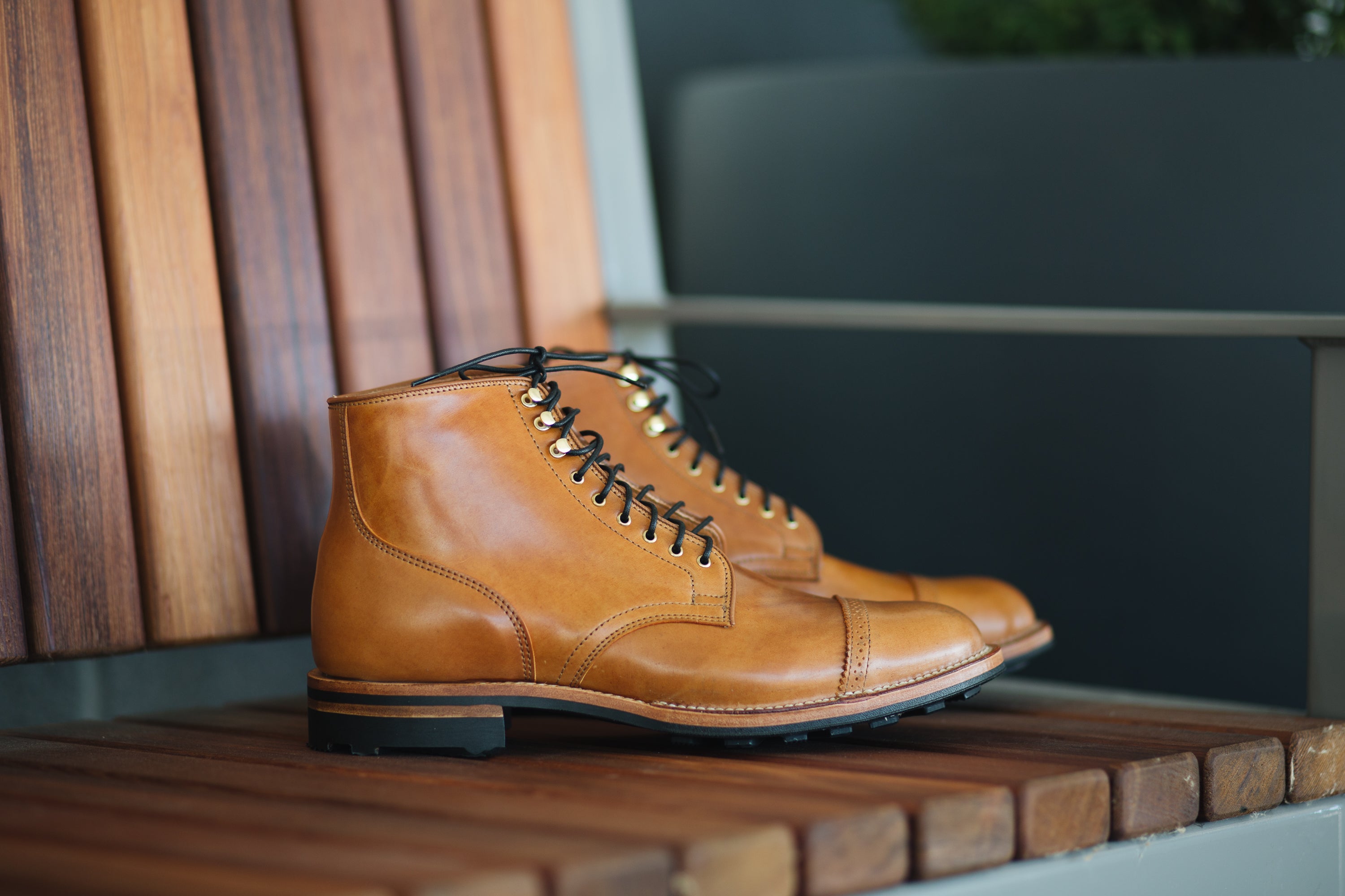 Service Boot Oiled Shell Cordovan 
