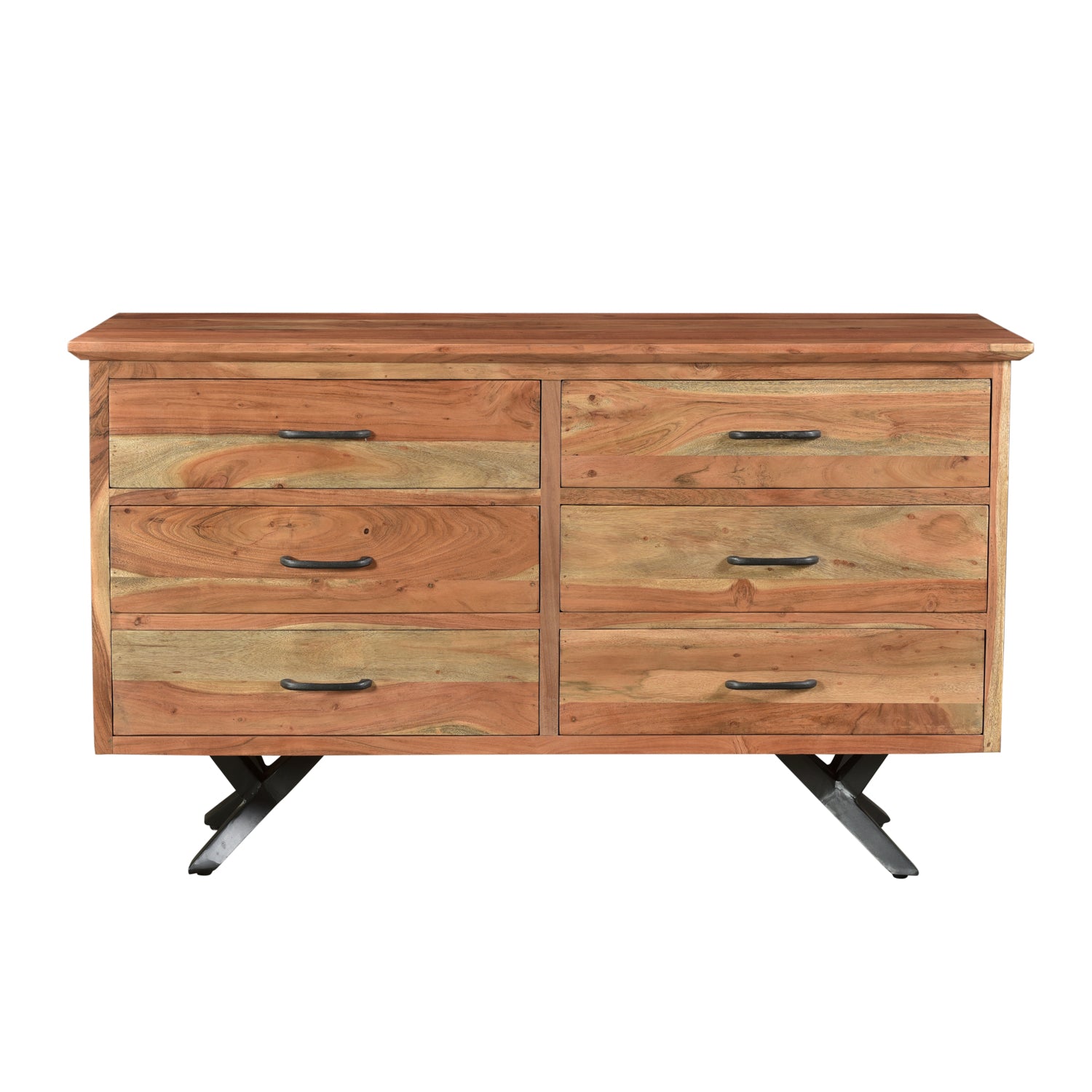 Streamline 6-Drawer Dresser - Bois  Cuir product image