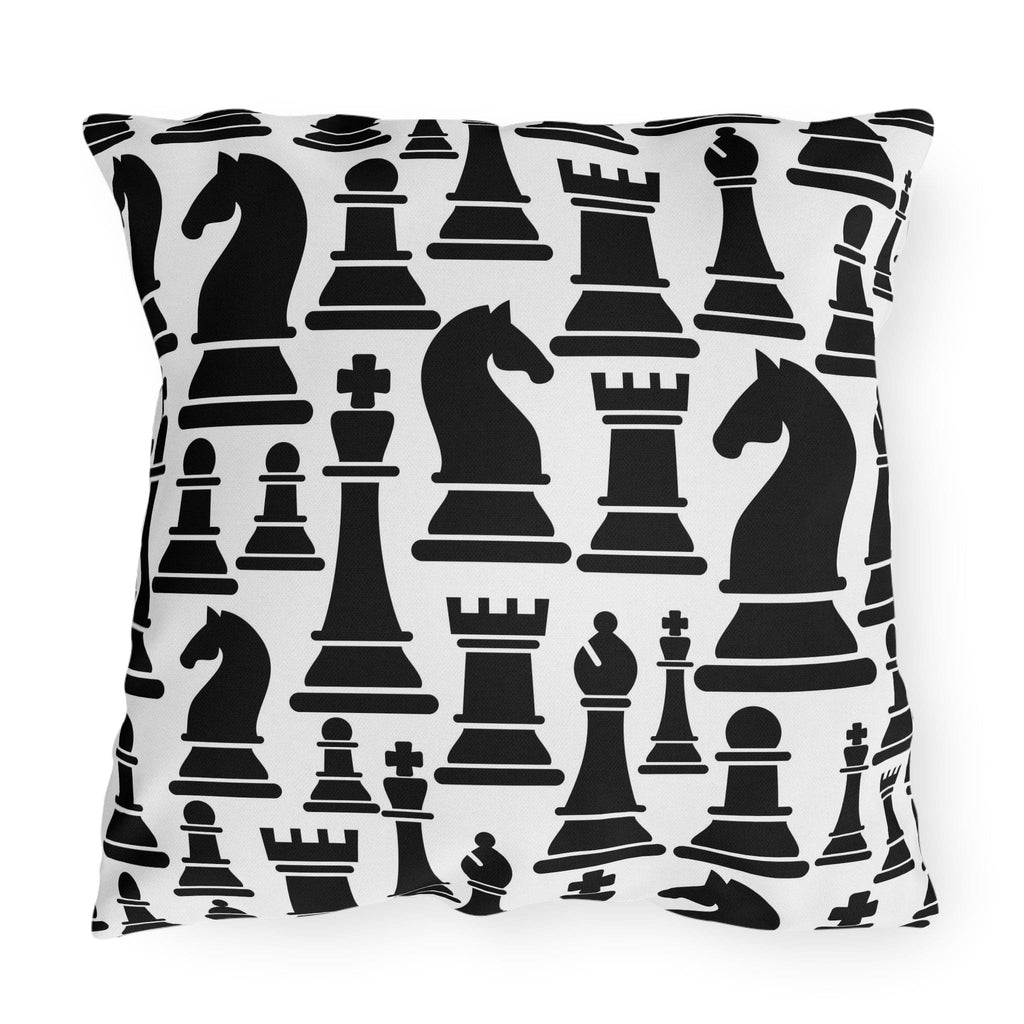 decorative-outdoor-pillows-set-of-2-black-and-white-chess-print