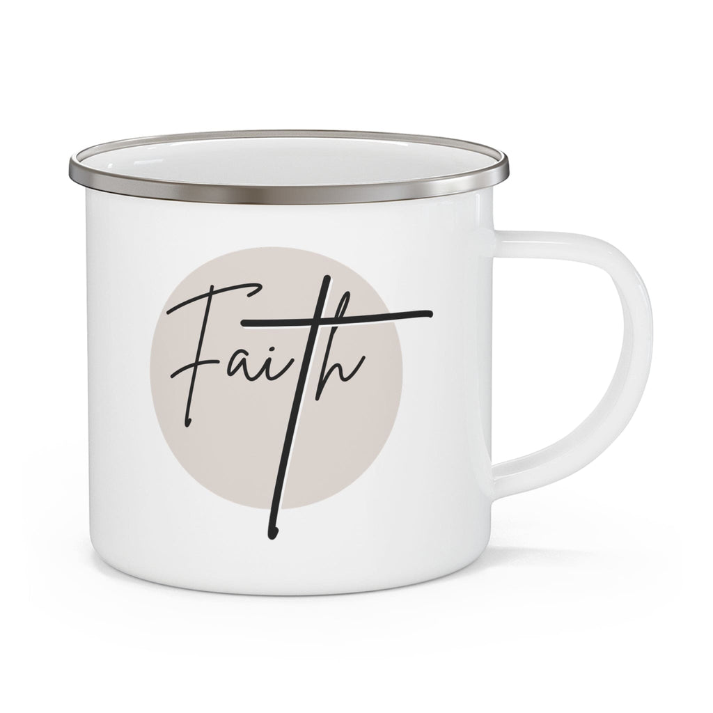 enamel-camping-mug-faith-christian-affirmation-black-and-beige