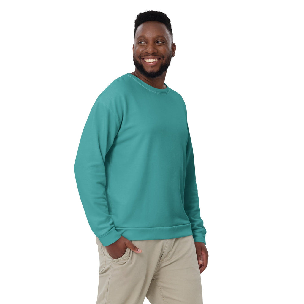 graphic-sweatshirt-for-men-teal-green