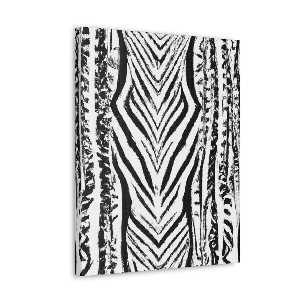 wall-art-decor-canvas-print-artwork-black-and-white-native-pattern