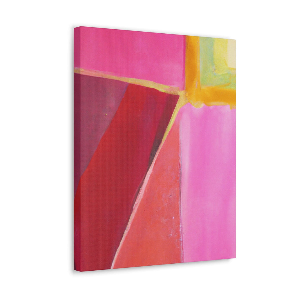 wall-art-decor-canvas-print-artwork-pink-mauve-red-geometric-pattern