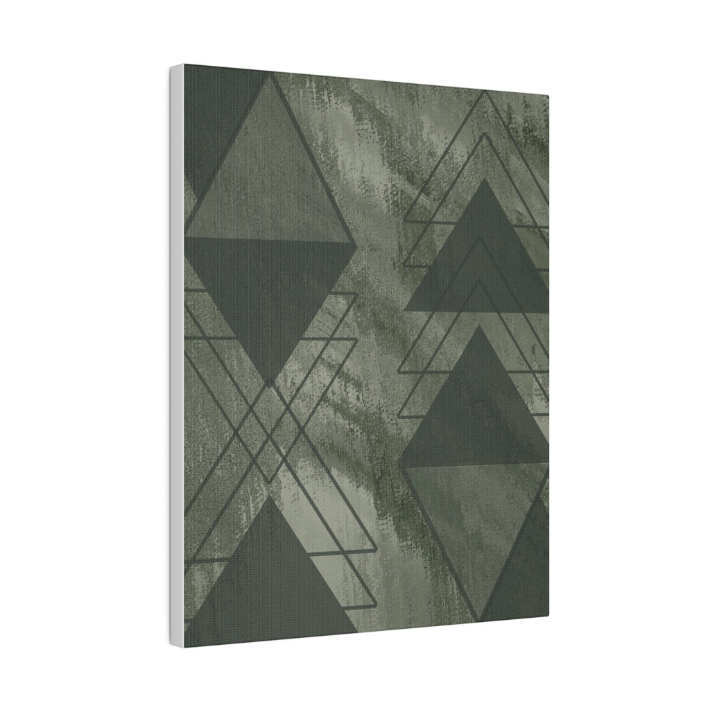 wall-art-poster-print-for-living-room-office-decor-bedroom-artwork-olive-green-triangular-colorblock-1