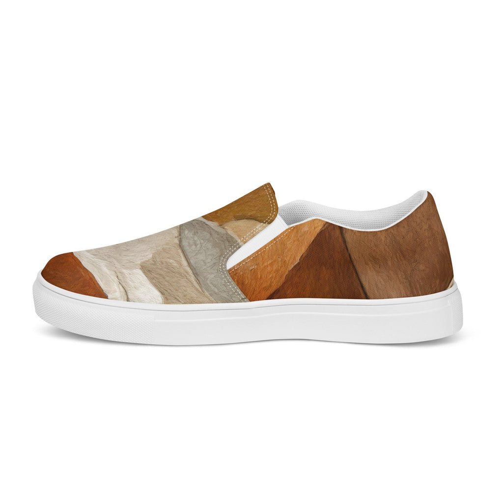 womens-slip-on-canvas-shoes-abstract-stone-pattern-6672