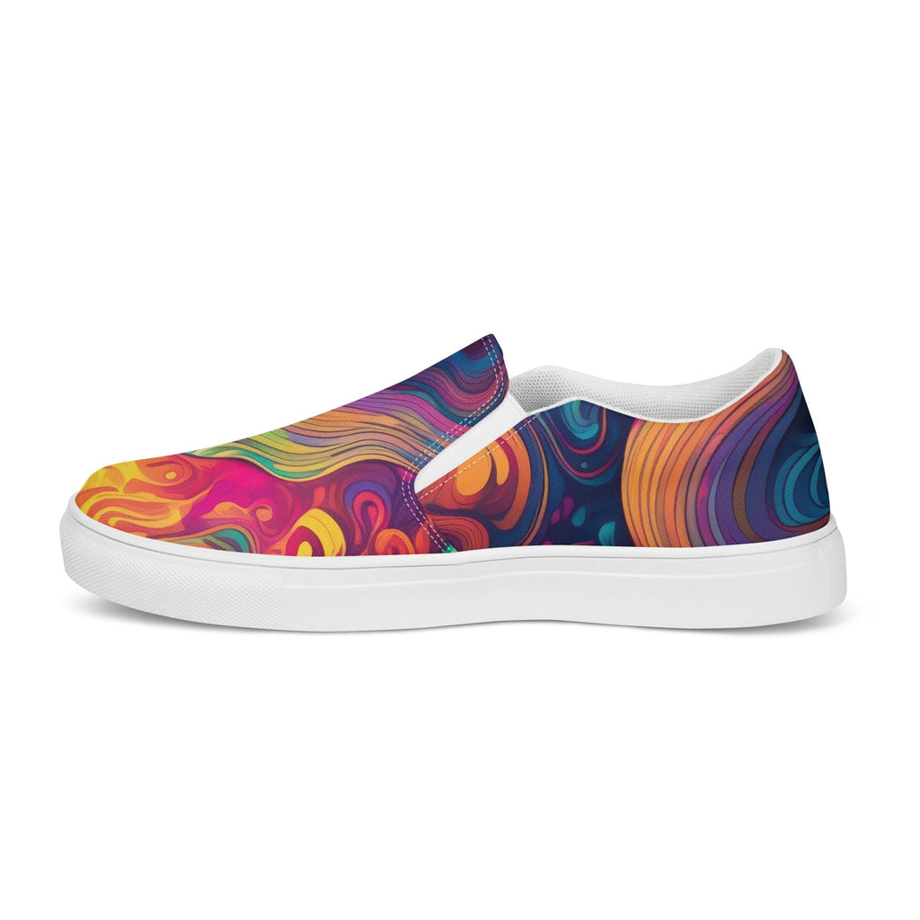 womens-slip-on-canvas-shoes-vibrant-psychedelic-rave-pattern