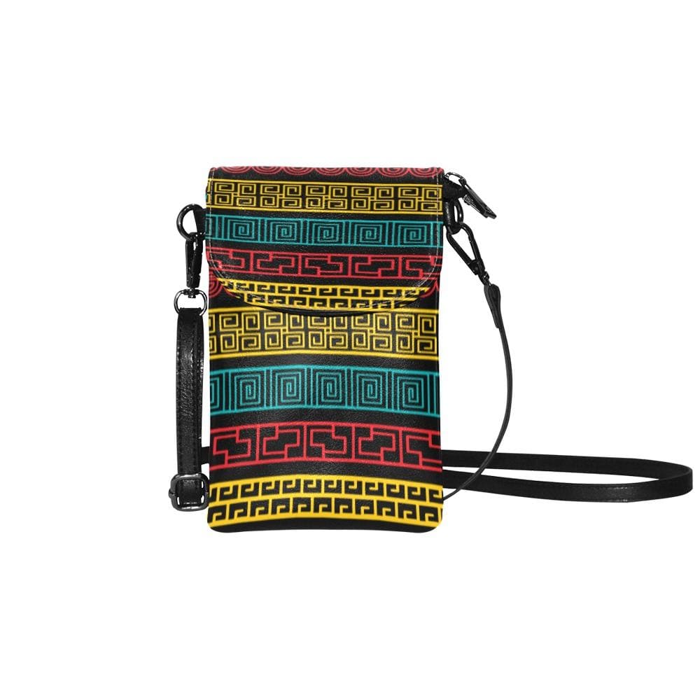 crossbody-cell-phone-purse-geometric-design-black-multicolor