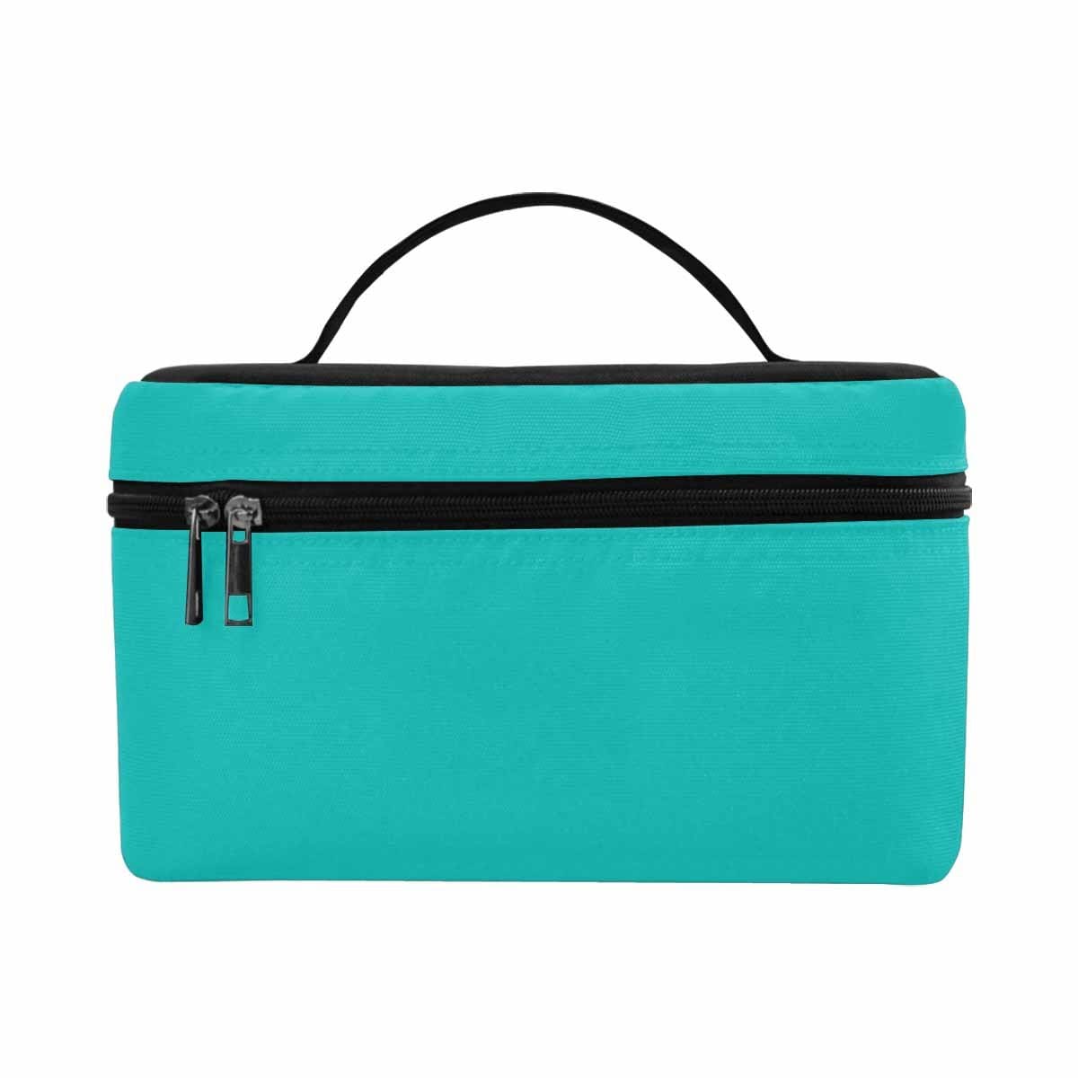 Cosmetic Bag,  Greenish Blue  Travel Case